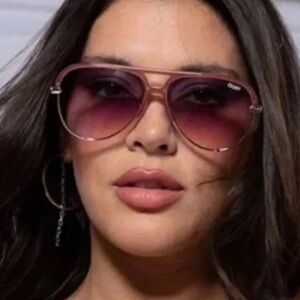 NEW *READ Quay High Key mini remixed rose Gradient Sunglasses